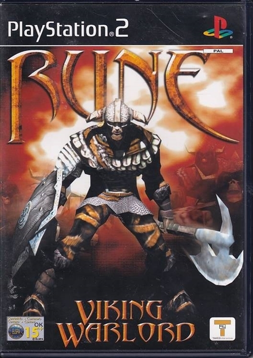 Rune Viking Warlord - PS2 (B Grade) (Genbrug)